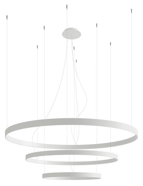 Πολυέλαιος LED Rio, Λευκός, 4000K, 110x110x150 cm