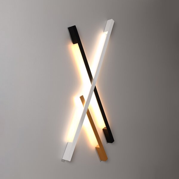 Φωτιστικό τοίχου LED Lahti, Λευκό, 3000K, 4x6.5x90 cm