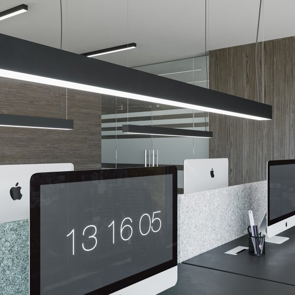 Φωτιστικό τοίχου LED Pinne, Λευκό, 3000K, 67x6x6 cm