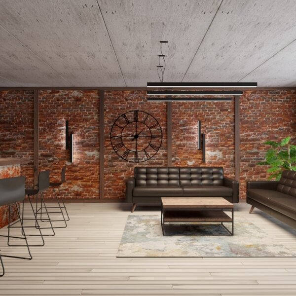 Φωτιστικό τοίχου LED Pinne, Λευκό, 3000K, 67x6x6 cm