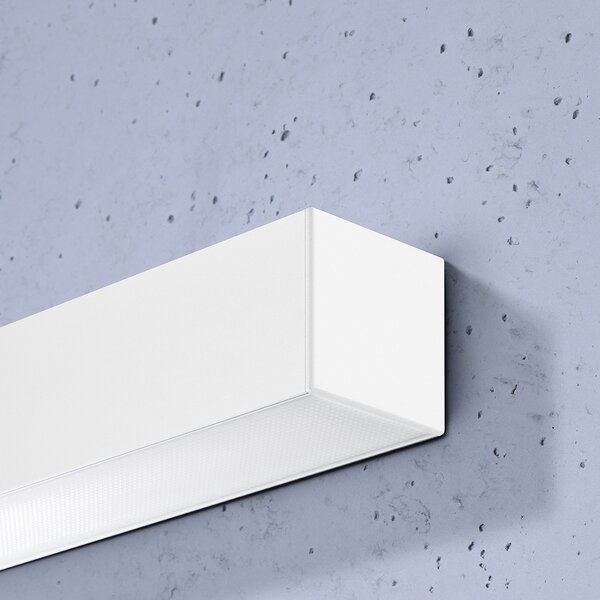 Φωτιστικό τοίχου LED Pinne, Λευκό, 3000K, 67x6x6 cm