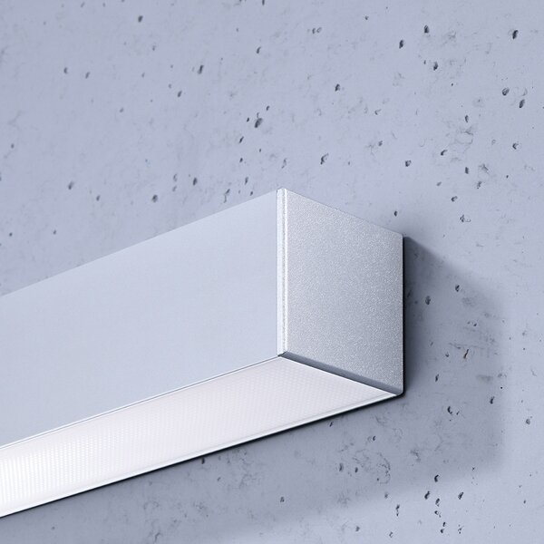 Φωτιστικό τοίχου LED Pinne, Γκρι, 3000K, 67x6x6 cm