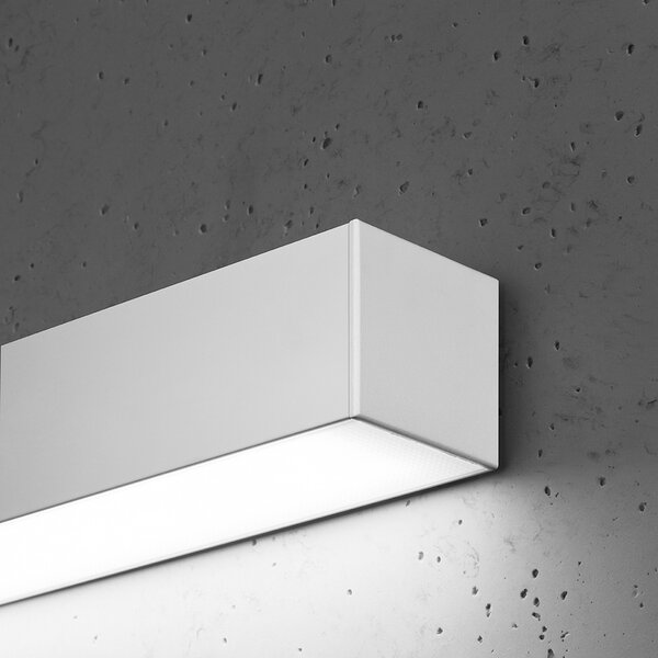 Φωτιστικό τοίχου LED Pinne, Λευκό, 4000K, 67x6x6 cm