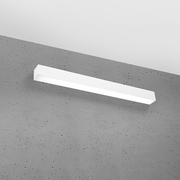 Φωτιστικό τοίχου LED Pinne, Λευκό, 3000K, 67x6x6 cm