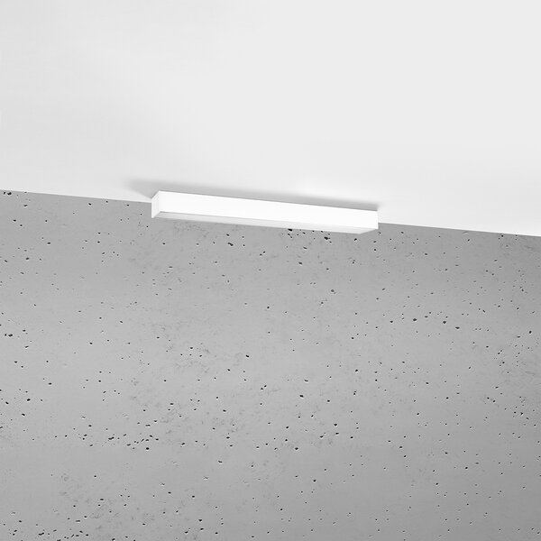 Πλαφονιέρα LED Pinne, Λευκή, 3000K, 67x6x6 cm