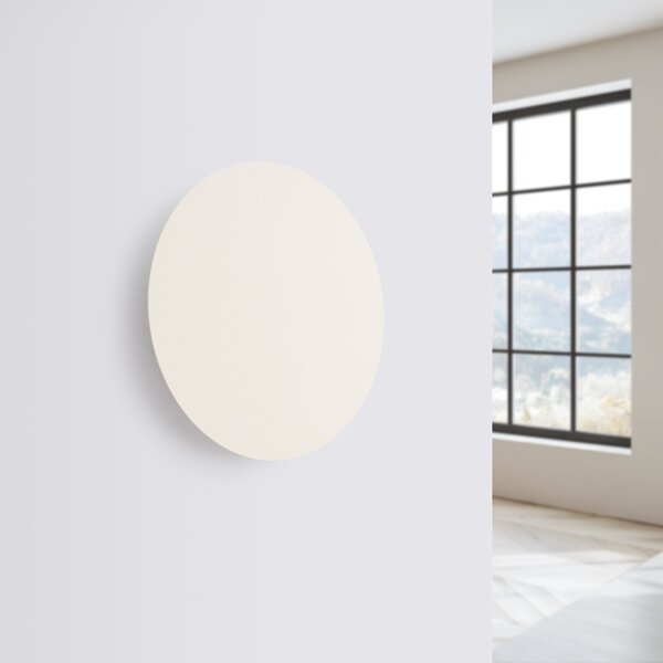 Φωτιστικό τοίχου LED Borgen, Μπεζ, 3000K, 30x30x3.5 cm