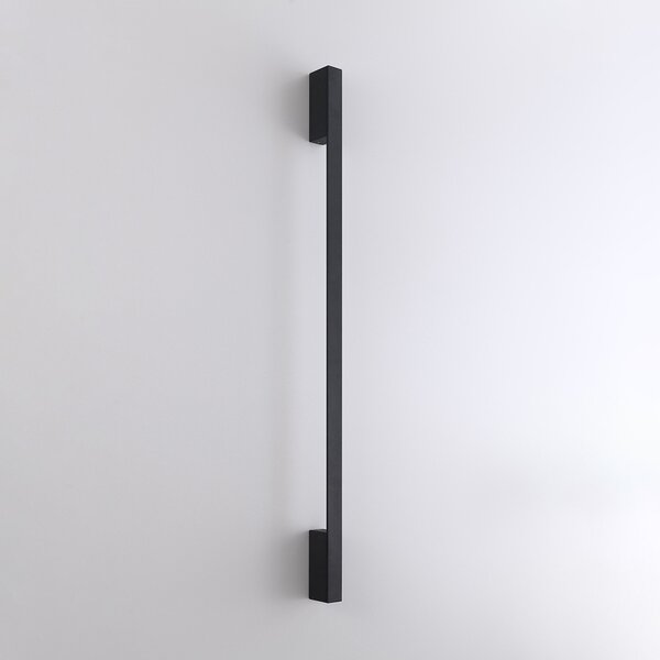 Φωτιστικό τοίχου LED Sappo, Μαύρο, 4000K, 4x6.5x120 cm