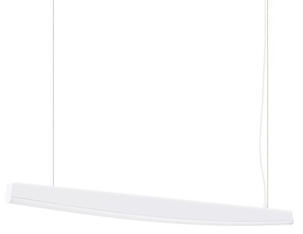 Κρεμαστό φωτιστικό LED Jorun 120, Λευκό, 3000K, 120x3x210 cm