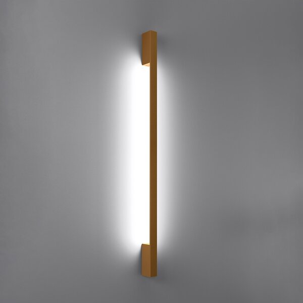 Φωτιστικό τοίχου LED Sappo, Χρυσό, 4000K, 4x6.5x120 cm