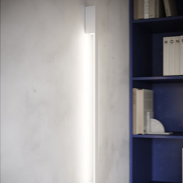 Φωτιστικό τοίχου LED Sappo, Λευκό, 4000K, 4x6.5x120 cm