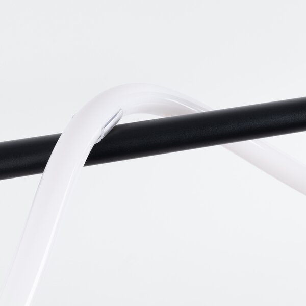 Κρεμαστό φωτιστικό LED Galakse, Μαύρο, 2700-6500K, 148x58x160 cm