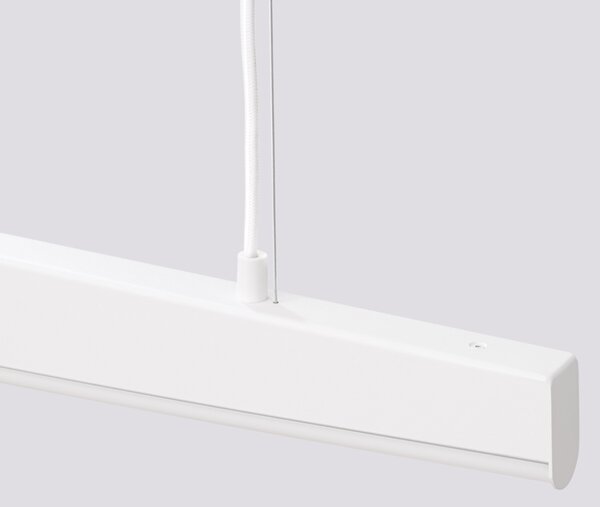 Κρεμαστό φωτιστικό LED Jorun 150, Λευκό, 3000K, 150x3x210 cm