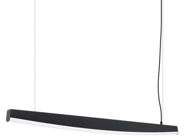 Κρεμαστό φωτιστικό LED Jorun 120, Μαύρο, 4000K, 120x3x210 cm
