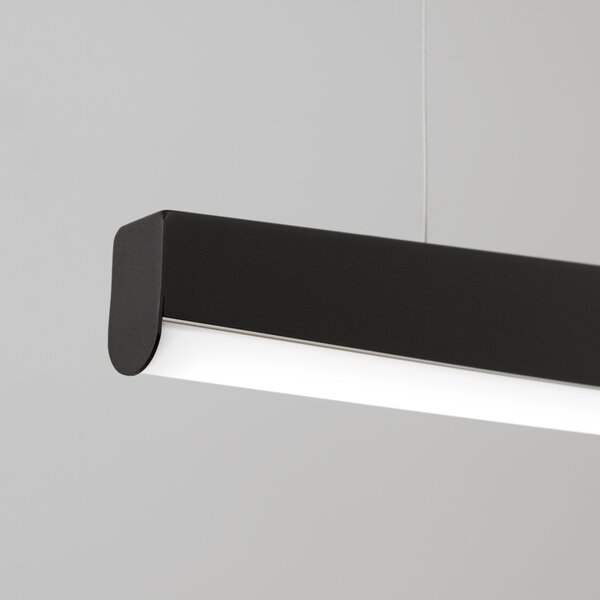 Κρεμαστό φωτιστικό LED Jorun 120, Μαύρο, 4000K, 120x3x210 cm