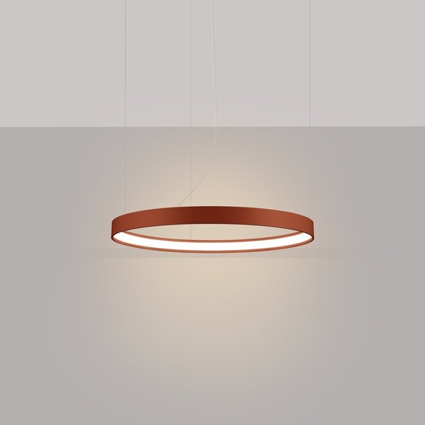 Πολυέλαιος LED Rio 55, Κόκκινος, 3000K, 55x55x150 cm