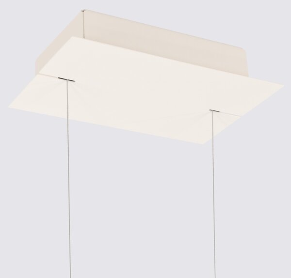 Κρεμαστό φωτιστικό LED Rio 78, Μπεζ, 3000K, 78x16x150 cm
