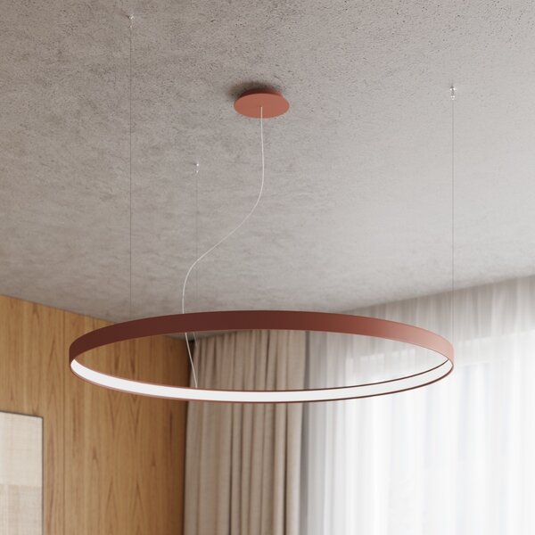 Πολυέλαιος LED Rio 55, Μπεζ, 3000K, 55x55x150 cm