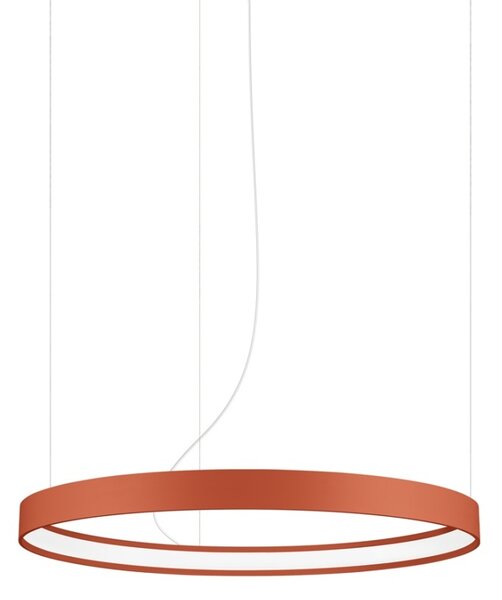 Πολυέλαιος LED Rio 55, Κόκκινος, 3000K, 55x55x150 cm