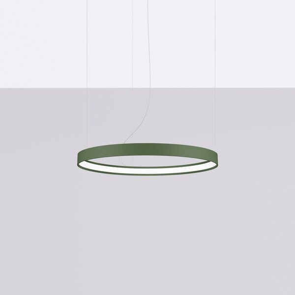 Πολυέλαιος LED Rio 55, Λαδί, 3000K, 55x55x150 cm