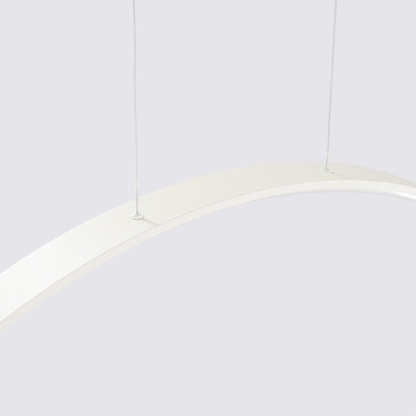 Κρεμαστό φωτιστικό LED Rio 78, Μπεζ, 3000K, 78x16x150 cm