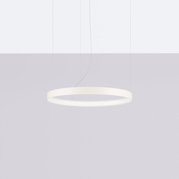 Πολυέλαιος LED Rio 55, Μπεζ, 3000K, 55x55x150 cm