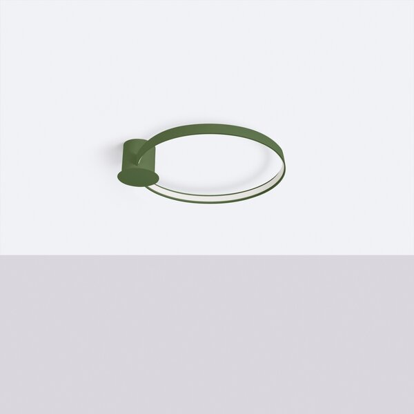 Πλαφονιέρα LED Rio 55, Λαδί, 4000K, 55x61x13 cm