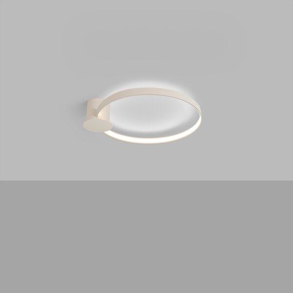 Πλαφονιέρα LED Rio 55, Μπεζ, 4000K, 55x61x13 cm