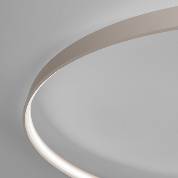 Πλαφονιέρα LED Rio 55, Μπεζ, 4000K, 55x61x13 cm