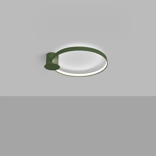 Πλαφονιέρα LED Rio 55, Λαδί, 4000K, 55x61x13 cm