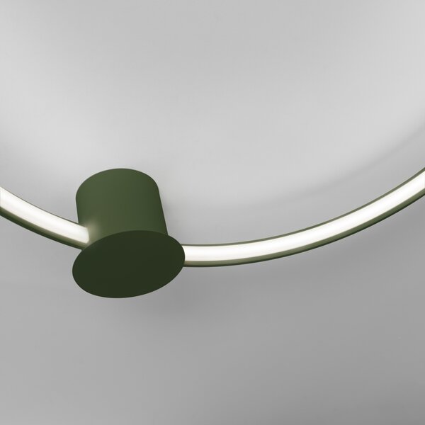 Πλαφονιέρα LED Rio 55, Λαδί, 4000K, 55x61x13 cm