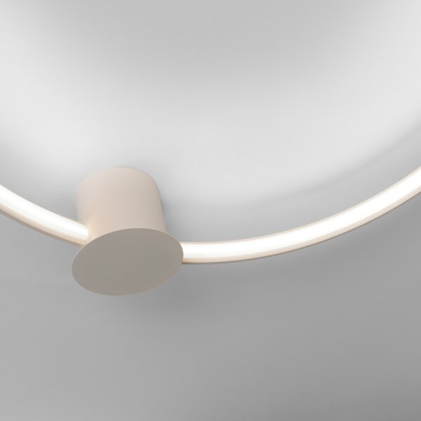 Πλαφονιέρα LED Rio 55, Μπεζ, 4000K, 55x61x13 cm