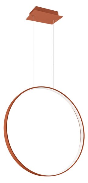 Κρεμαστό φωτιστικό LED Rio 55, Κόκκινο, 3000K, 55x16x150 cm