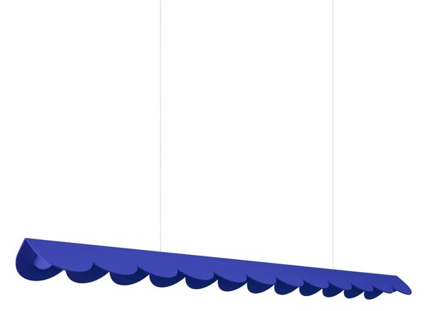 Κρεμαστό φωτιστικό LED Biscuit, Μπλε Ultramarine, 4000K, 131x13x200 cm