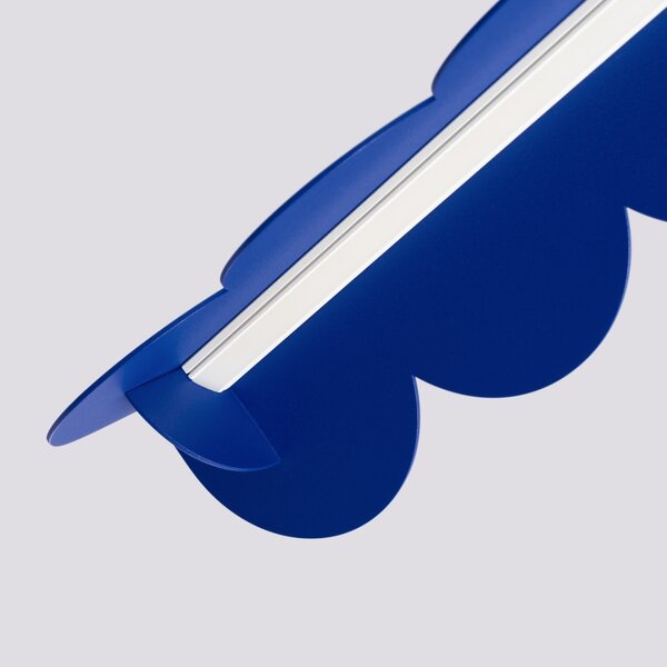 Κρεμαστό φωτιστικό LED Biscuit, Μπλε Ultramarine, 4000K, 131x13x200 cm