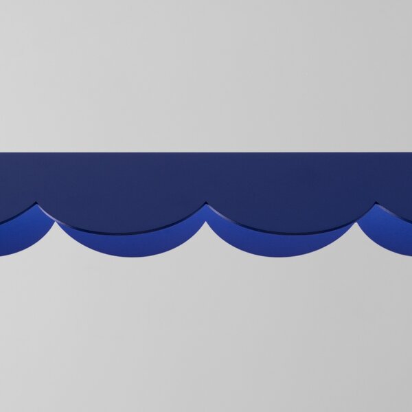 Κρεμαστό φωτιστικό LED Biscuit, Μπλε Ultramarine, 4000K, 131x13x200 cm