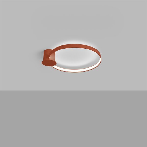Πλαφονιέρα LED Rio 55, Κόκκινη, 4000K, 55x61x13 cm
