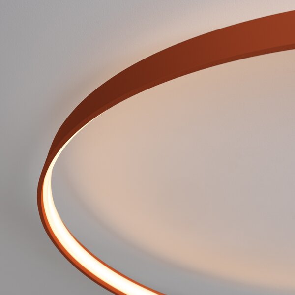 Πλαφονιέρα LED Rio 110, Κόκκινη, 3000K, 110x115x16 cm