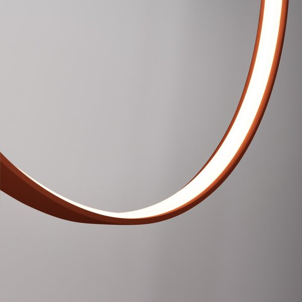 Κρεμαστό φωτιστικό LED Rio 78, Κόκκινο, 3000K, 78x16x150 cm
