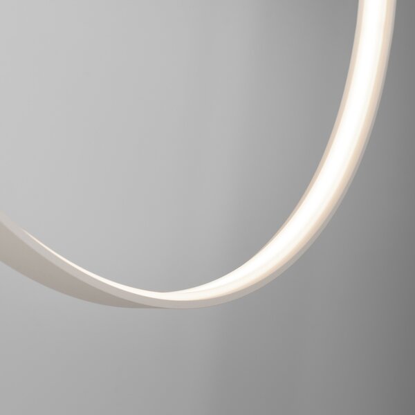 Κρεμαστό φωτιστικό LED Rio 110, Μπεζ, 4000K, 110x16x150 cm