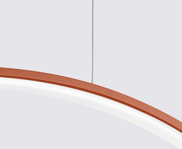Κρεμαστό φωτιστικό LED Rio 78, Κόκκινο, 3000K, 78x16x150 cm