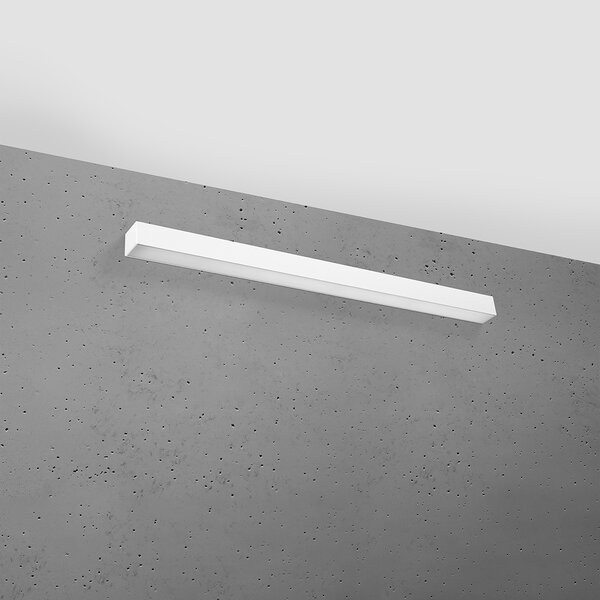 Φωτιστικό τοίχου LED Pinne, Λευκό, 3000K, 90x6x6 cm