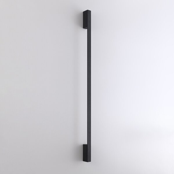 Φωτιστικό τοίχου LED Sappo, Μαύρο, 4000K, 4x6.5x150 cm
