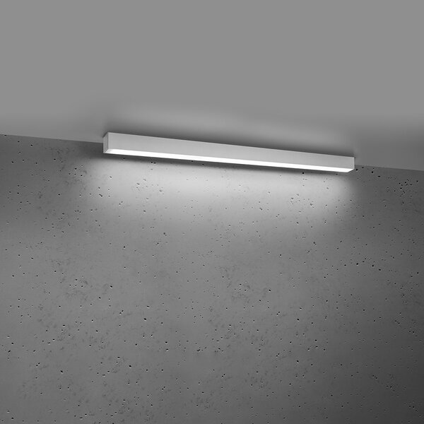 Πλαφονιέρα LED Pinne, Λευκή, 4000K, 90x6x6 cm