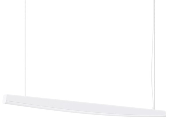 Κρεμαστό φωτιστικό LED Jorun 150, Λευκό, 3000K, 150x3x210 cm