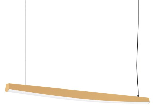 Κρεμαστό φωτιστικό LED Jorun 150, Χρυσό, 3000K, 150x3x210 cm