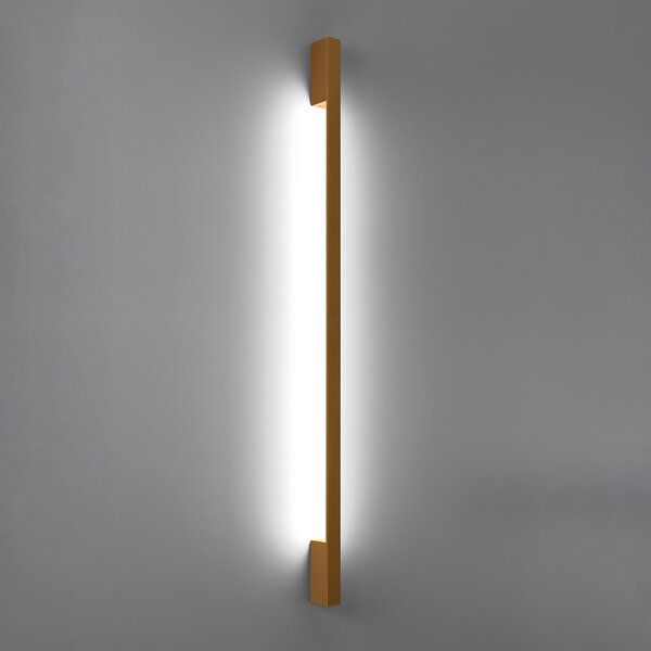 Φωτιστικό τοίχου LED Sappo, Χρυσό, 4000K, 4x6.5x150 cm