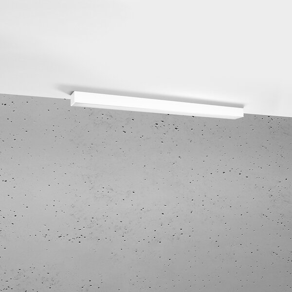 Πλαφονιέρα LED Pinne, Λευκή, 3000K, 90x6x6 cm