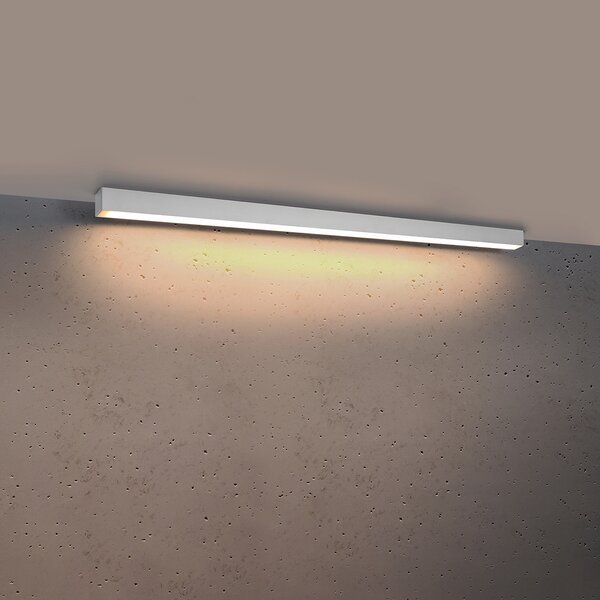 Πλαφονιέρα LED Pinne, Λευκή, 3000K, 118x6x6 cm