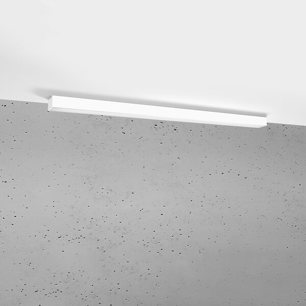 Πλαφονιέρα LED Pinne, Λευκή, 3000K, 118x6x6 cm