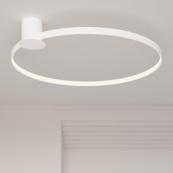 Πλαφονιέρα LED Rio, Λευκή, 4000K, 55x62x12.5 cm